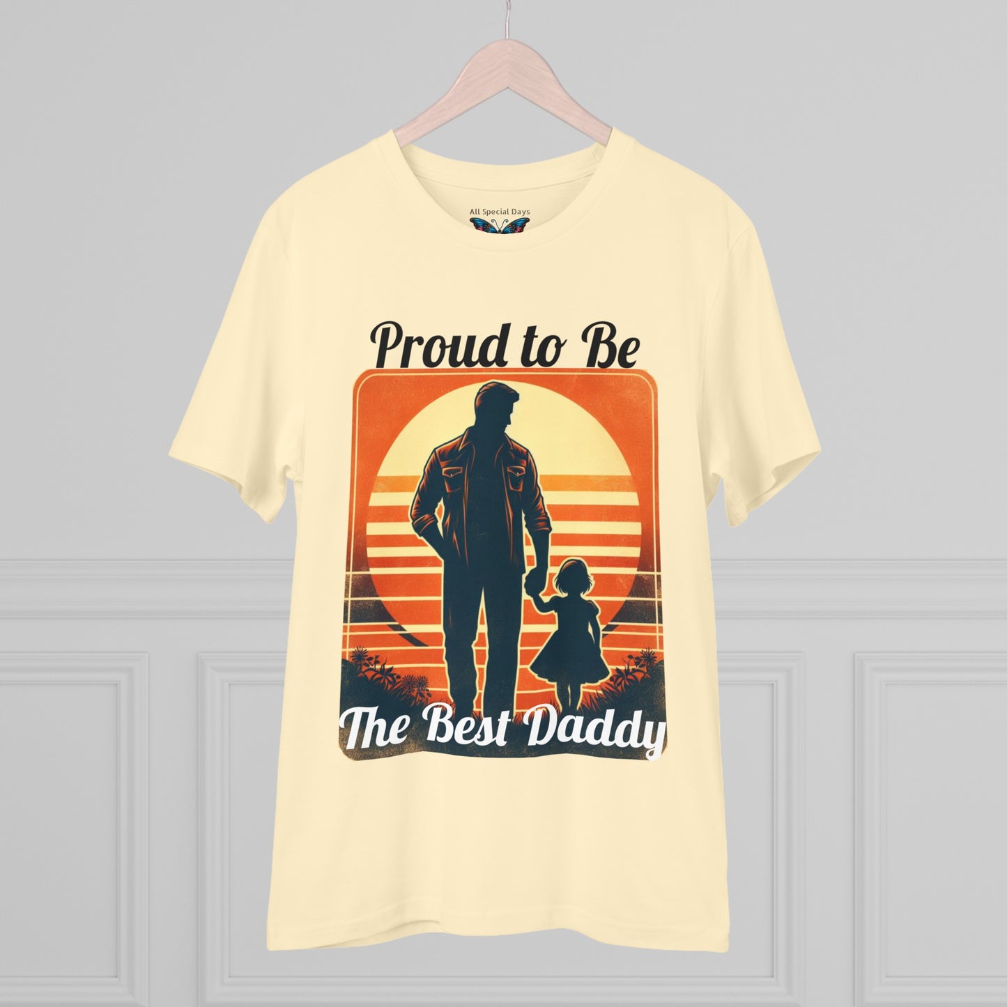 "Proud to be the best daddy" - Organic Tee - Unisex