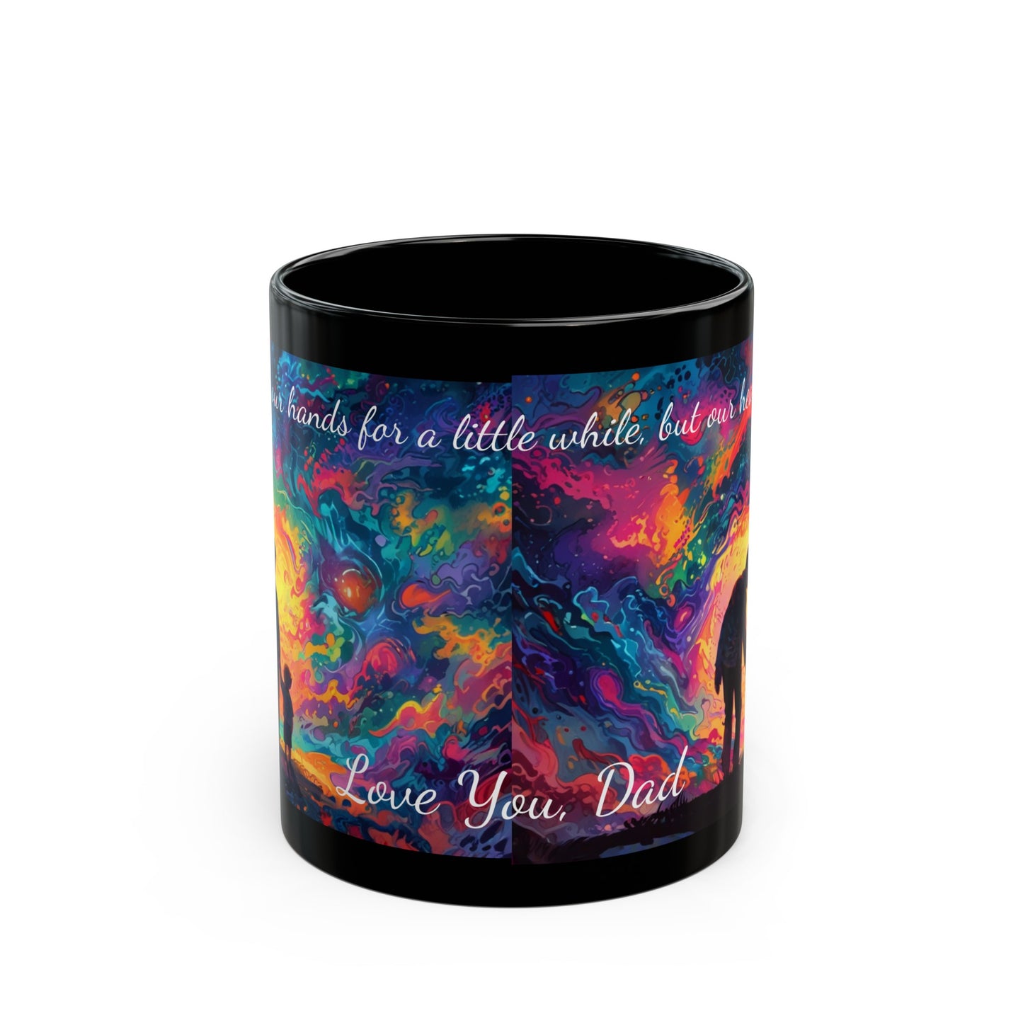 Love You, Dad - Graphic Mug (1100z, 15oz), Gift Idea for Father's Day