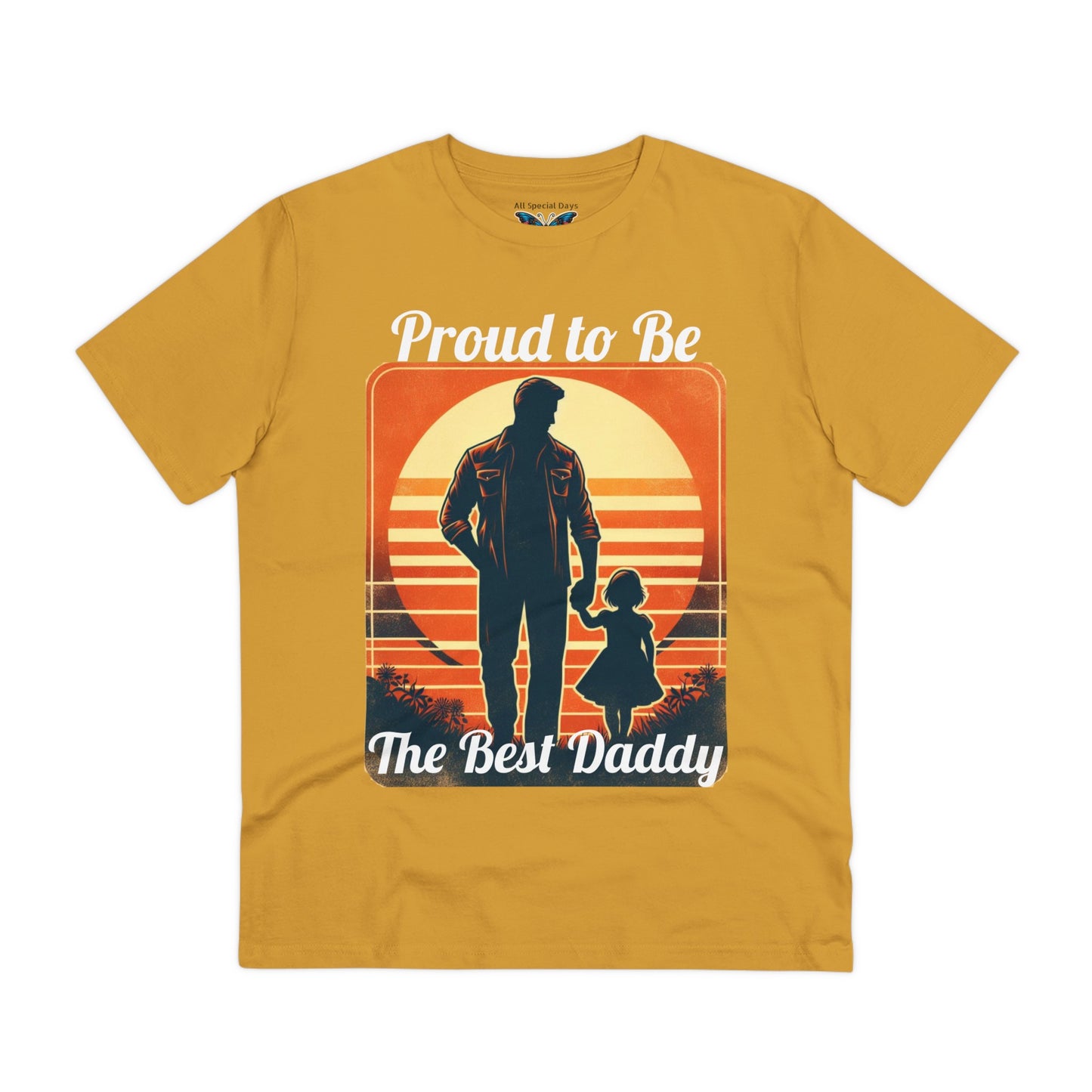 "Proud to be the best daddy" - Organic Tee - Unisex