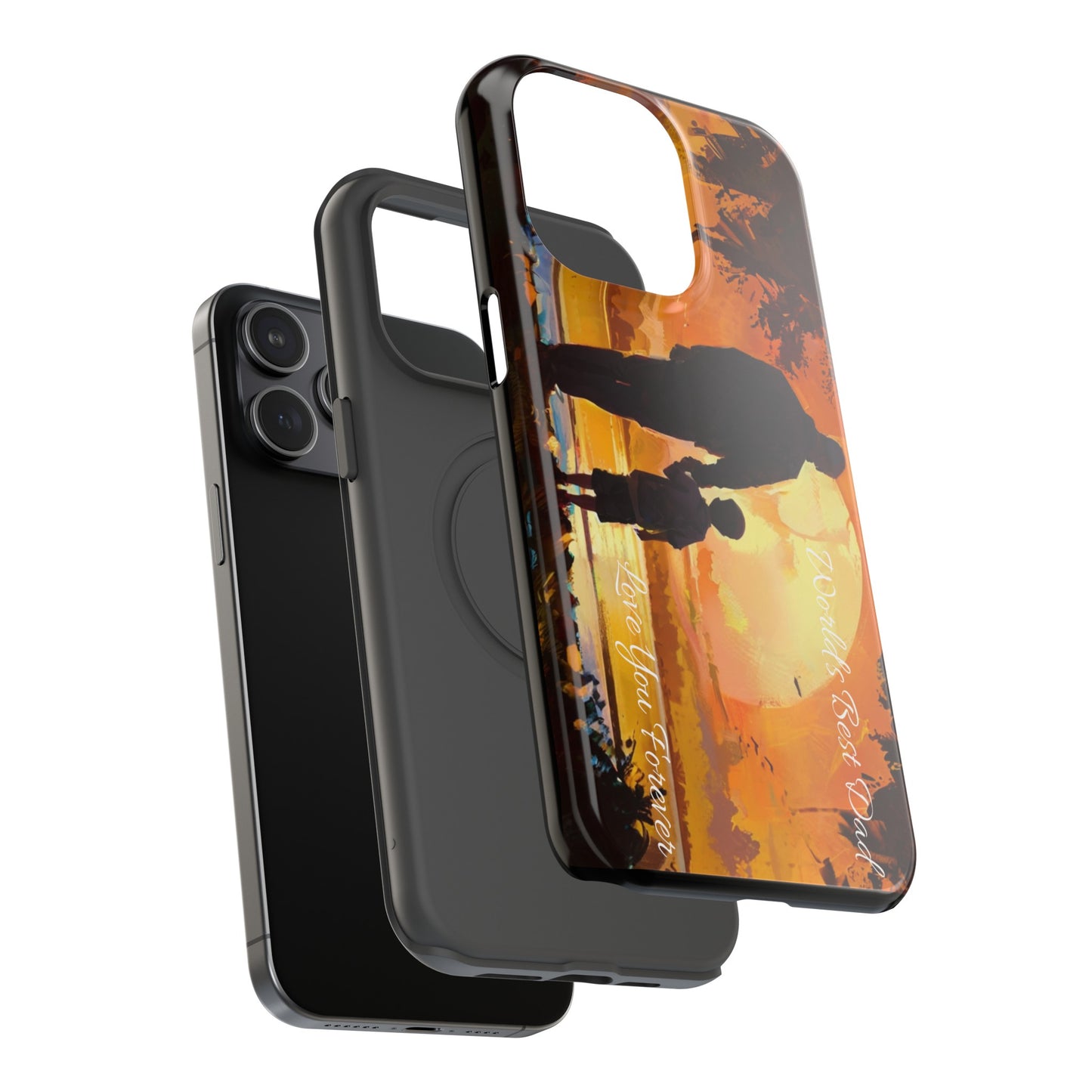 World's Best Dad - Phone Case for iPhone 15, 15 Pro, 15 Plus, and 15 Pro Max, Impact-Resistant Cases