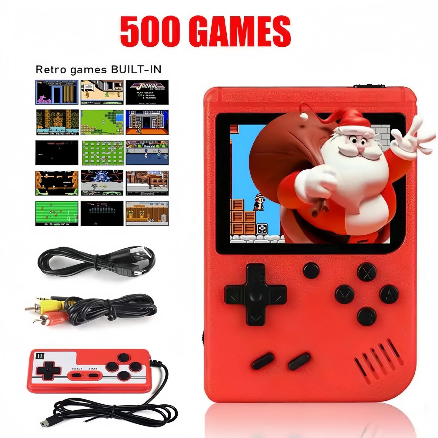 Retro Mini Handheld Video Game Console