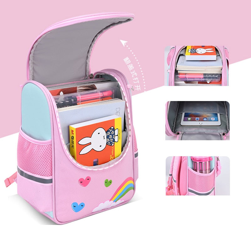 Sleeping Unicorn Kids School Bag